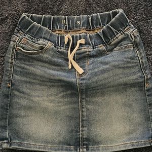Gap kids jean skirt